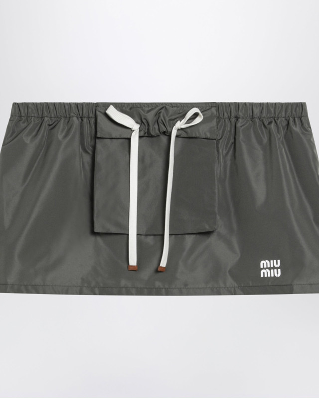 [Miu Miu] Mini skirt FW26 MG2704OOO121I