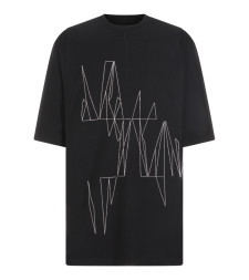 [Moncler X Rick Owens] T-shirts Short Sleeve SS26 MU01F8C0489B7R999