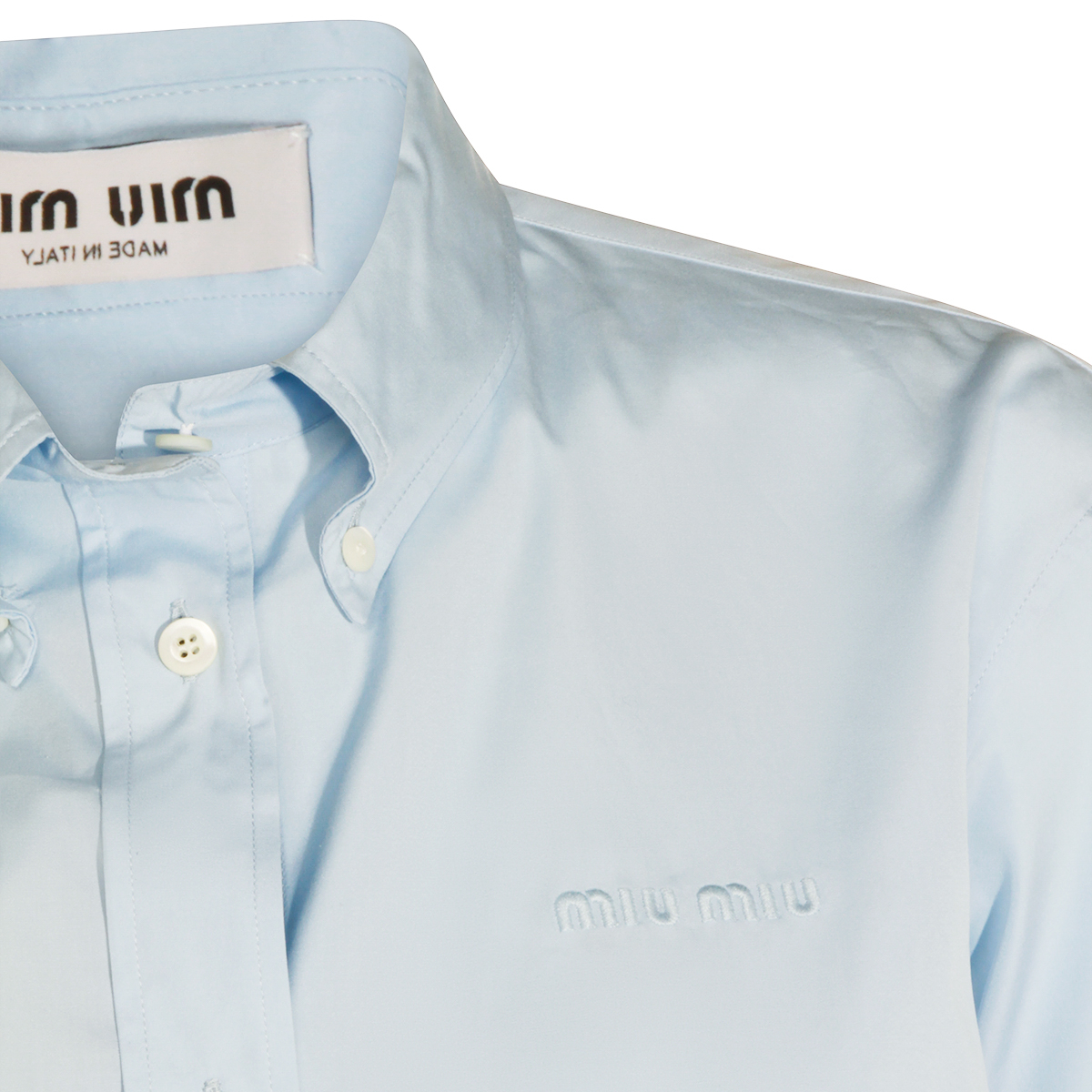 [Miu Miu] Shirts Long Sleeve SS26 MK1693SOOO19SEF0013