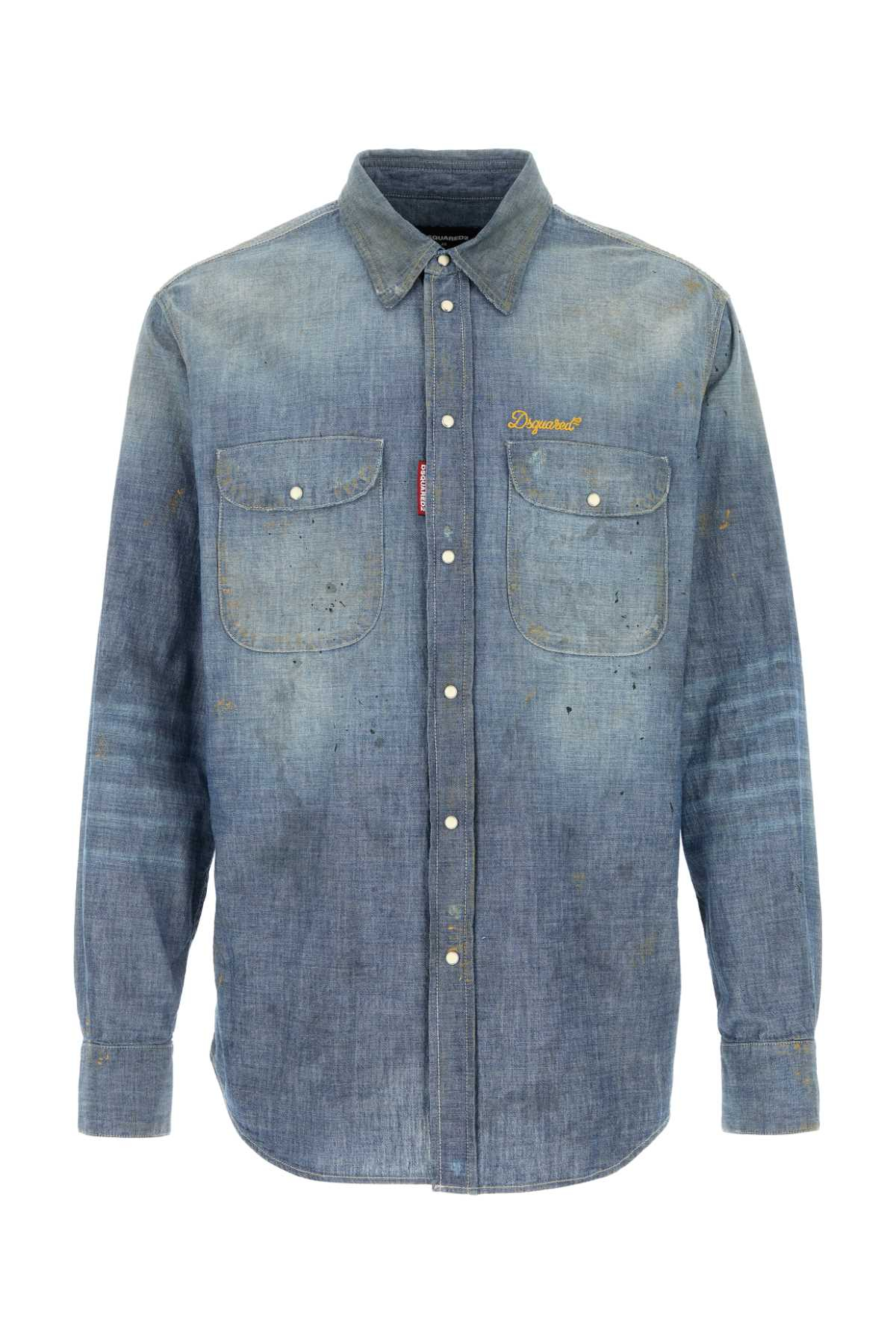 [DSQUARED] Shirts Long Sleeve FW26 S74DM1045D30027 470