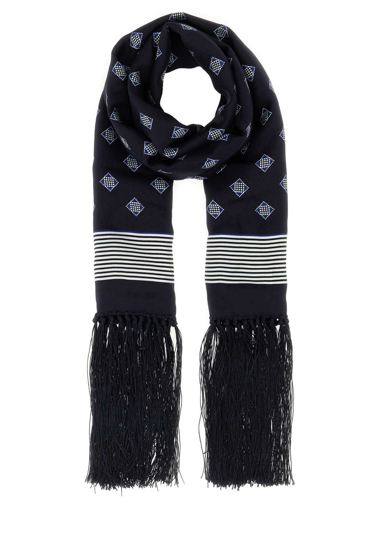[BODE] Scarf FW26 MRS26AC002 NAVYBLUE