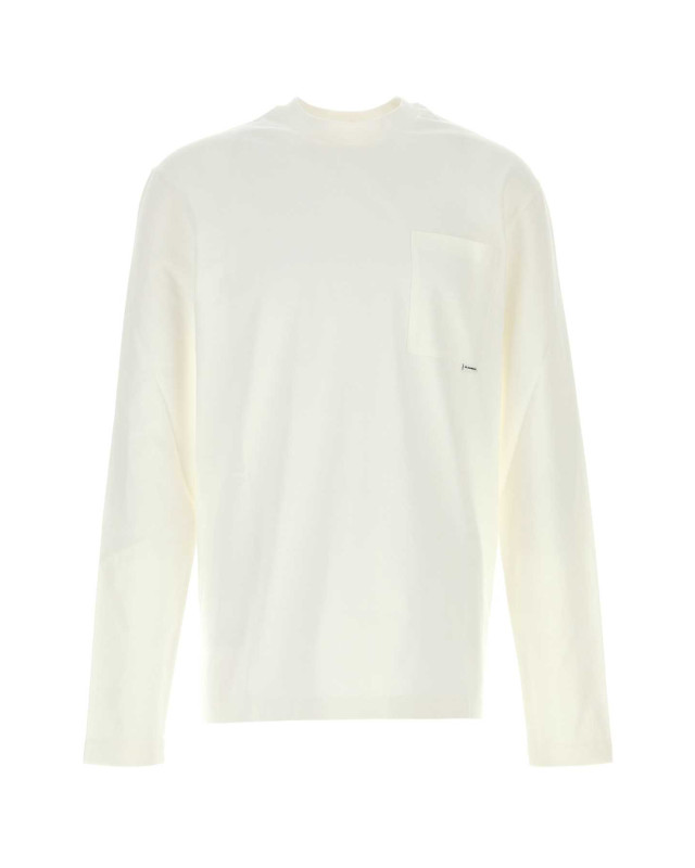 [Jil Sander] T-shirts Long Sleeve FW26 J22GC0269J20256 100