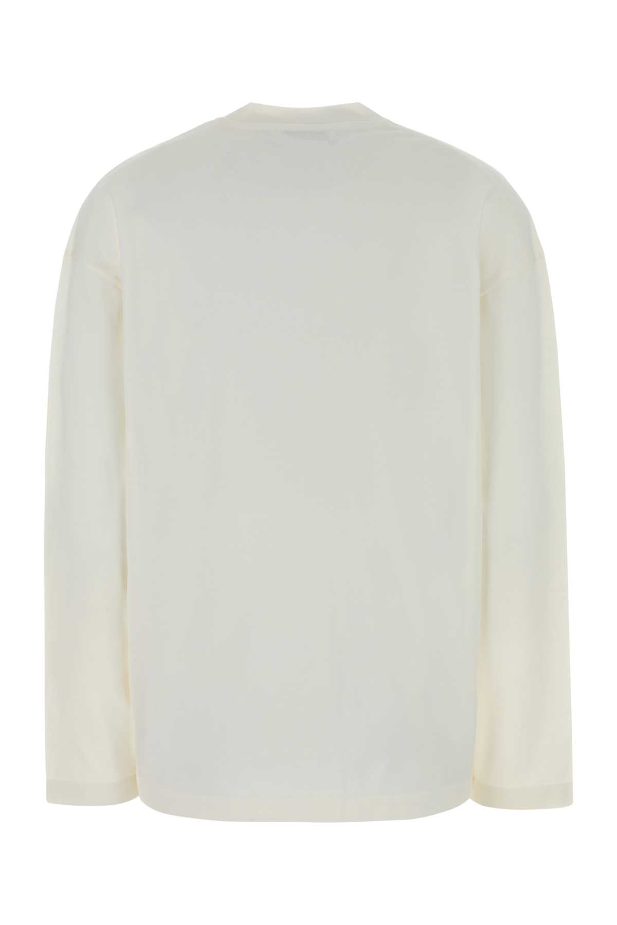 [Jil Sander] T-shirts Long Sleeve FW26 J02GC0174J20347 102