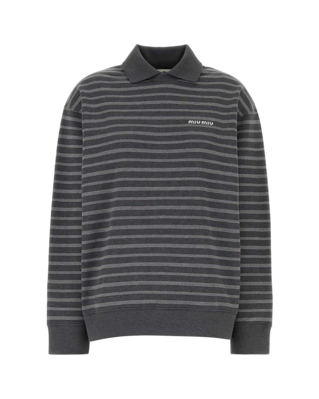 [Miu Miu] Sweatshirt FW26 MJLA68SOOO174V F052N