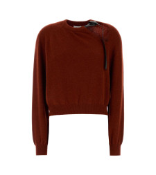 [Salvatore Ferragamo] Knitwear FW26 13I603796197 BRICKMELANGE