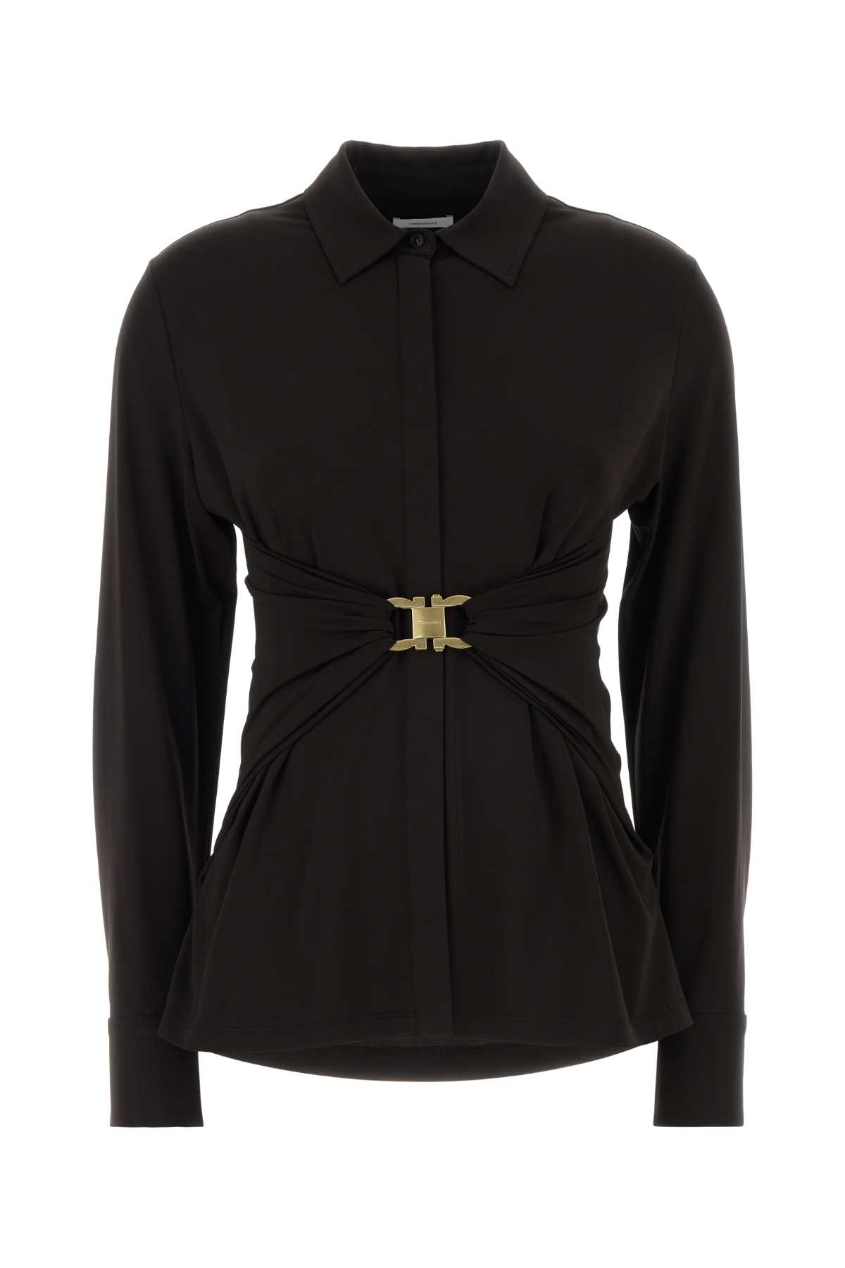 [Salvatore Ferragamo] Shirts Long Sleeve FW26 13I403795858 DARKEXP