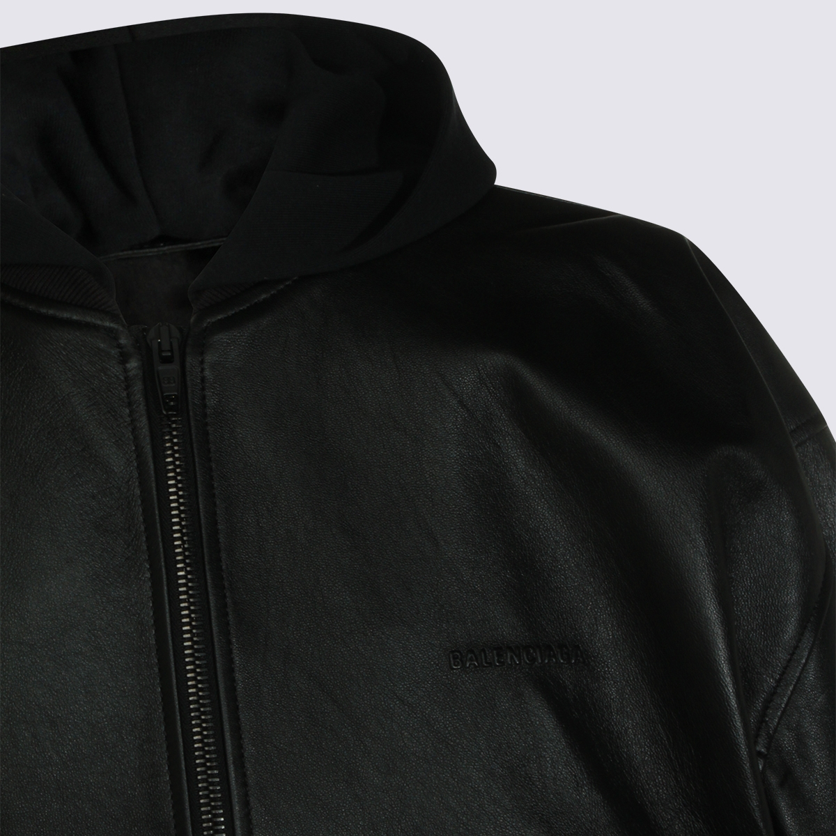 [Balenciaga] Leather Jacket SS26 869697TUS061000
