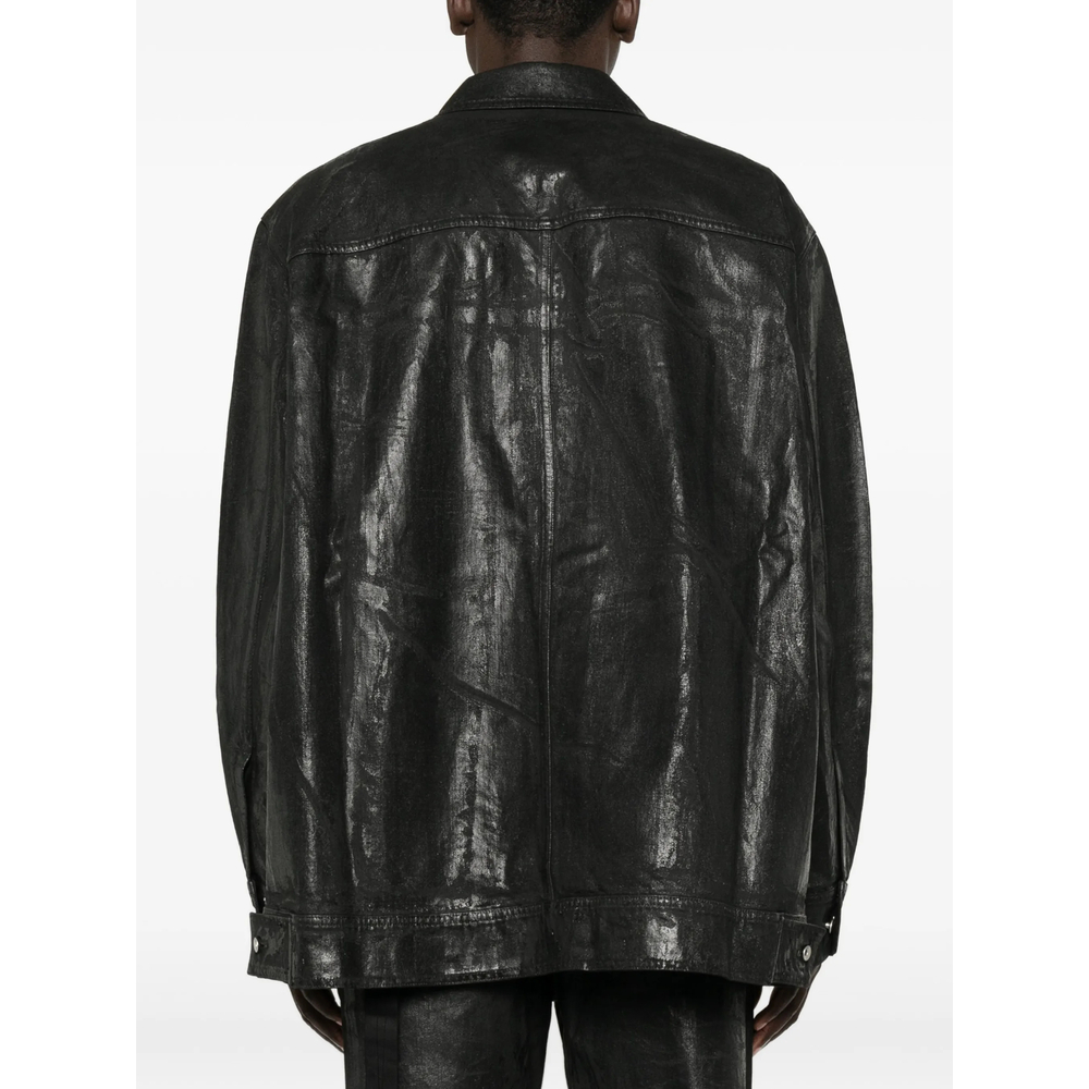 [RICK OWENS DRKSHDW] Leather Jacket FW26 DU02F6761 BMC 09