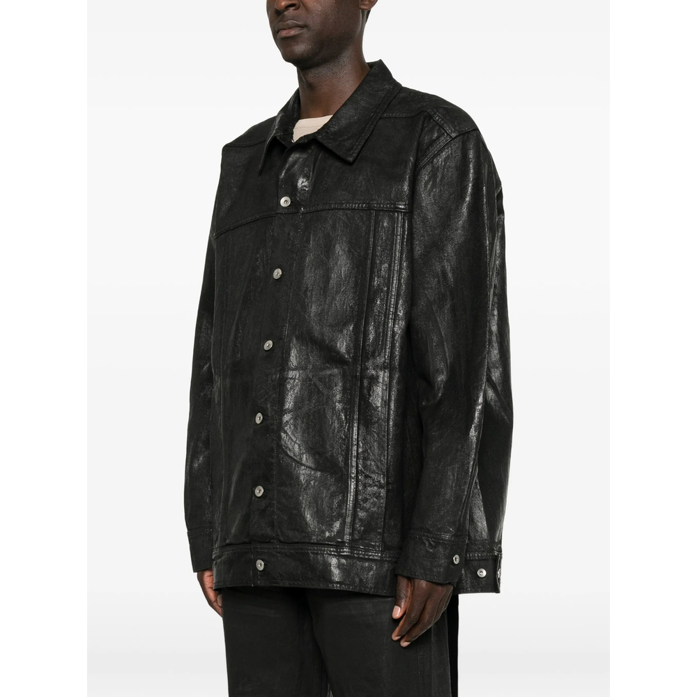 [RICK OWENS DRKSHDW] Leather Jacket FW26 DU02F6761 BMC 09