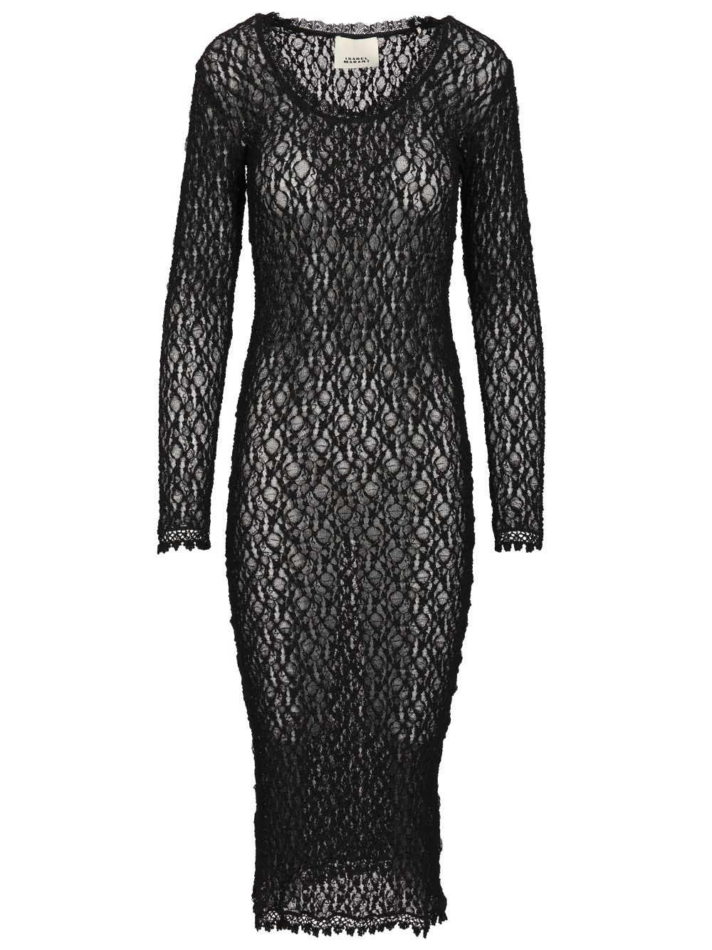 [Isabel Marant] Long sleeve dress CO 26ARO1193FA-D3J17I01BK