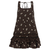 [GANNI] Sleeveless dress FW26 A1030642ZX8