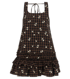 [GANNI] Sleeveless dress FW26 A1030642ZX8