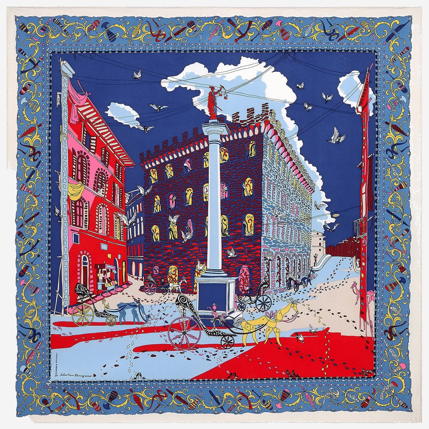 [Salvatore Ferragamo] Scarf FW26 311595093