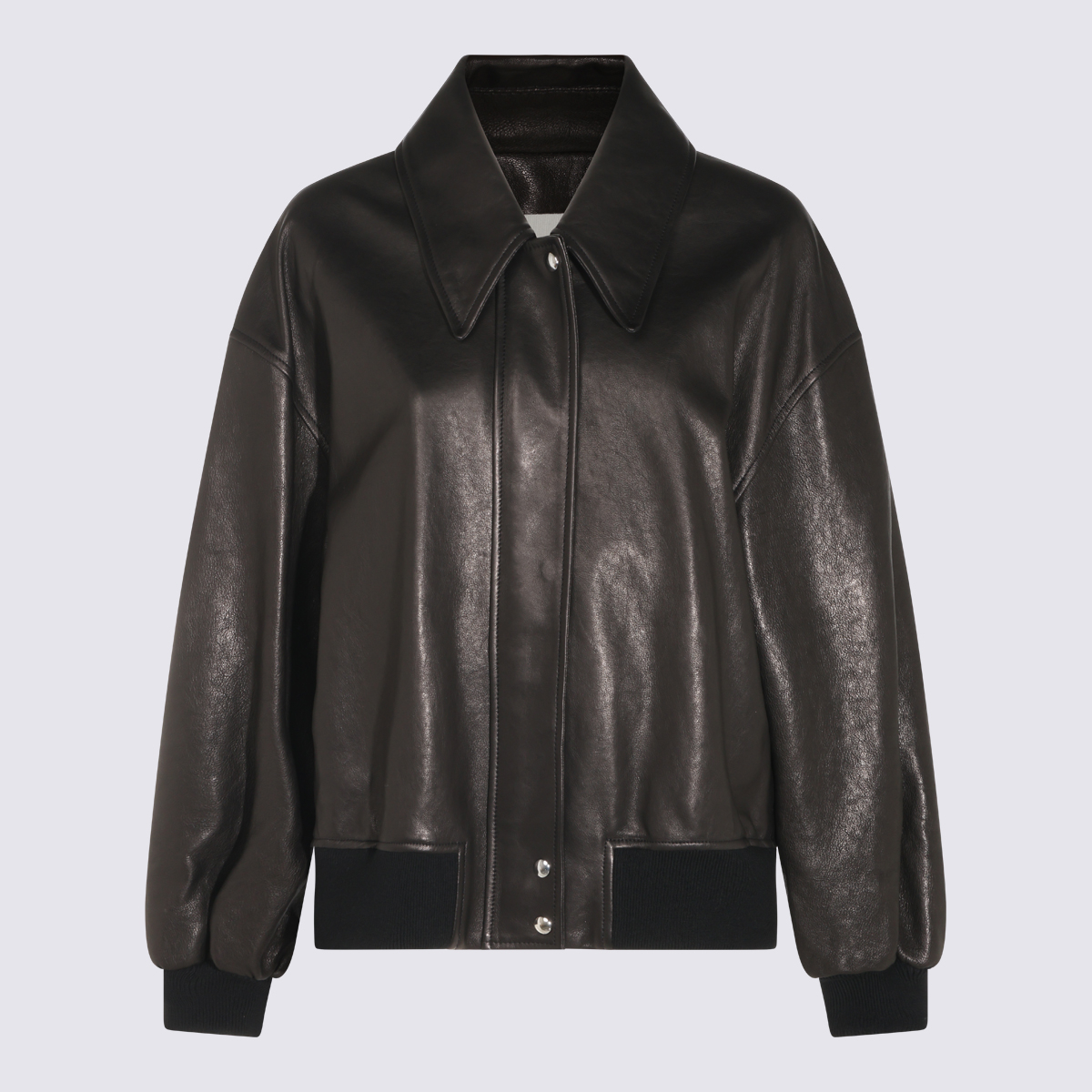 [KHAITE] Leather Jacket FW26 6166729200