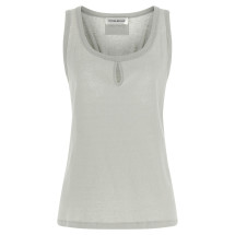 [VICTORIA BECKHAM] Tank top SS26 1226JTP007237AMAGNESIUM