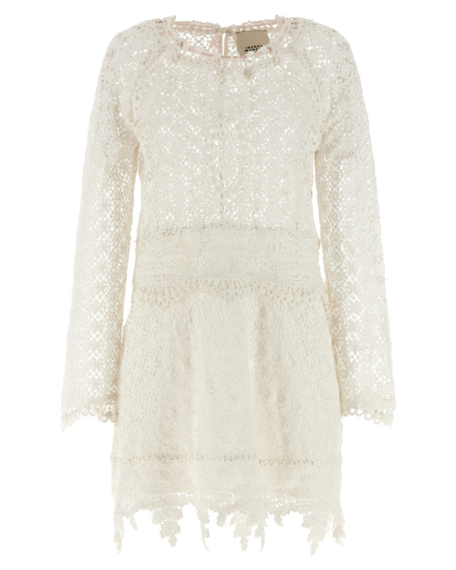 [Isabel Marant] Long sleeve dress SS26 RO0993FAD1J02I20WH