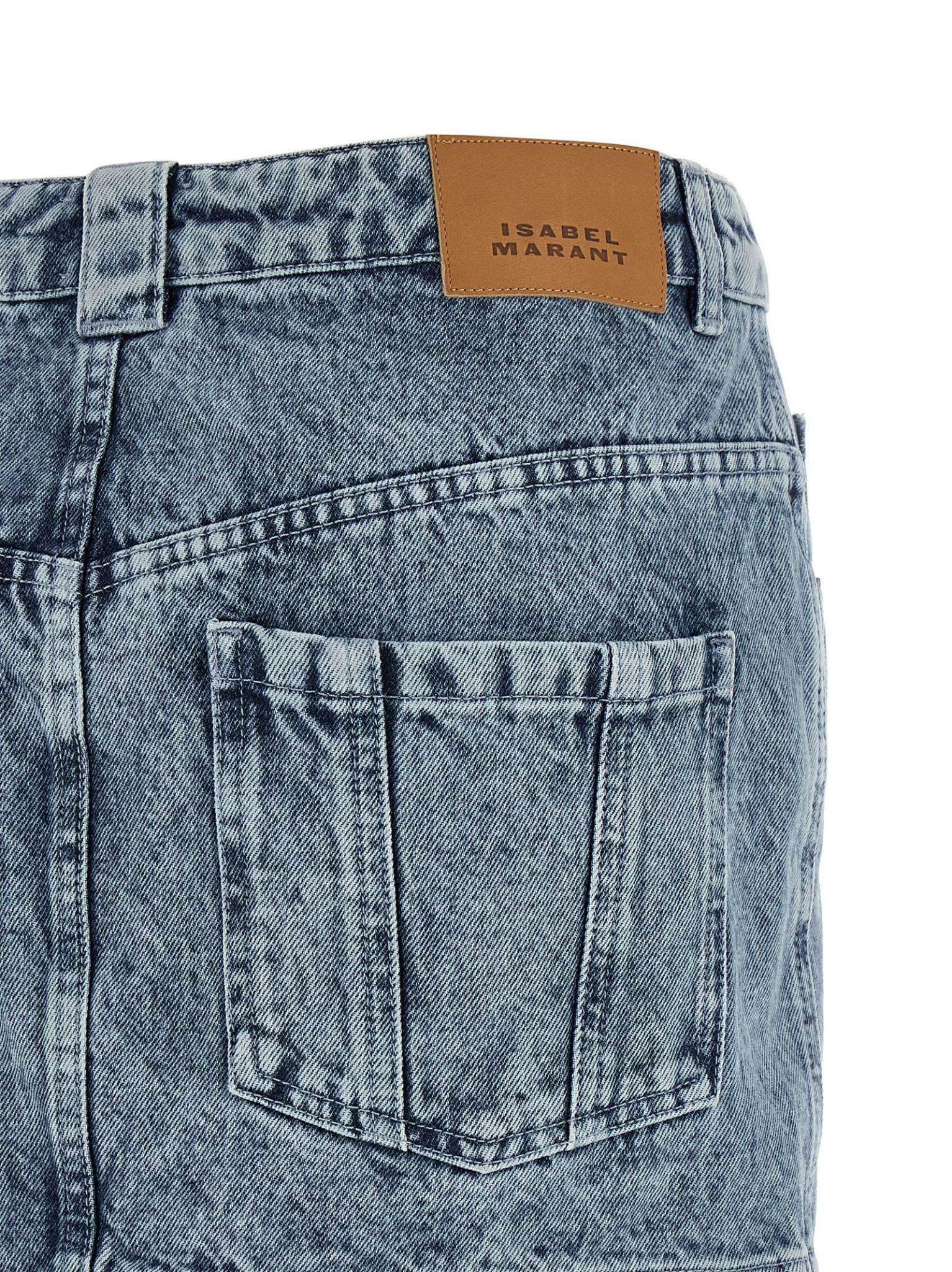 [Marant Etoile] Mini skirt SS26 JU0448FAD1H02E30LU