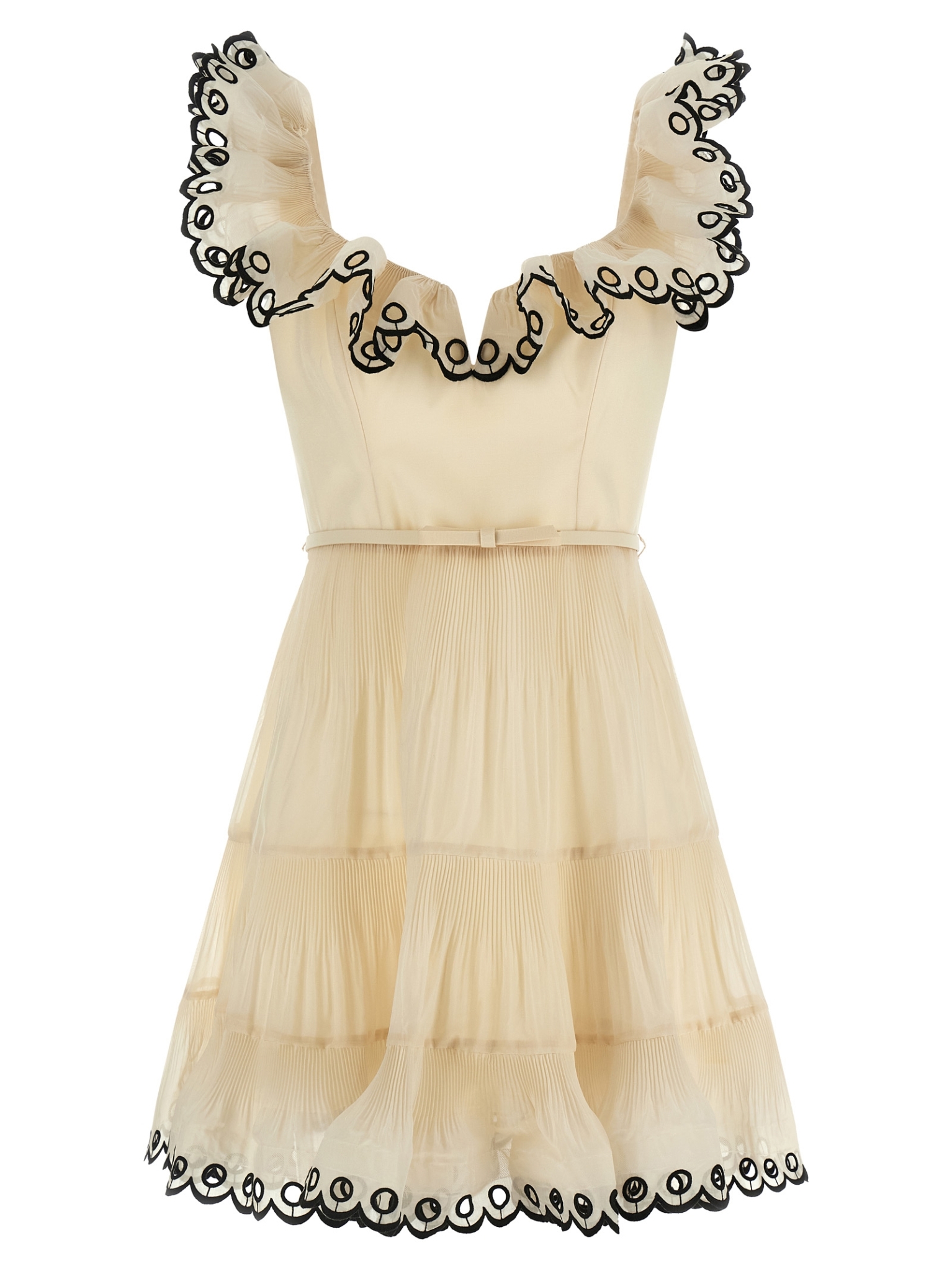 [Zimmermann] Sleeveless dress SS26 7024DC26RCRM