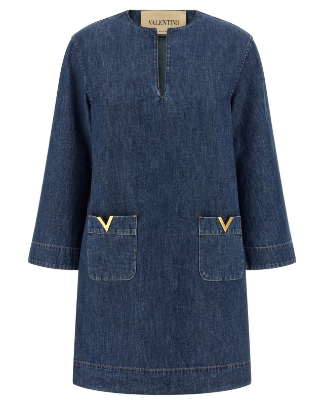 [Valentino Garavani] Long sleeve dress SS26 B3DA03B9YA558