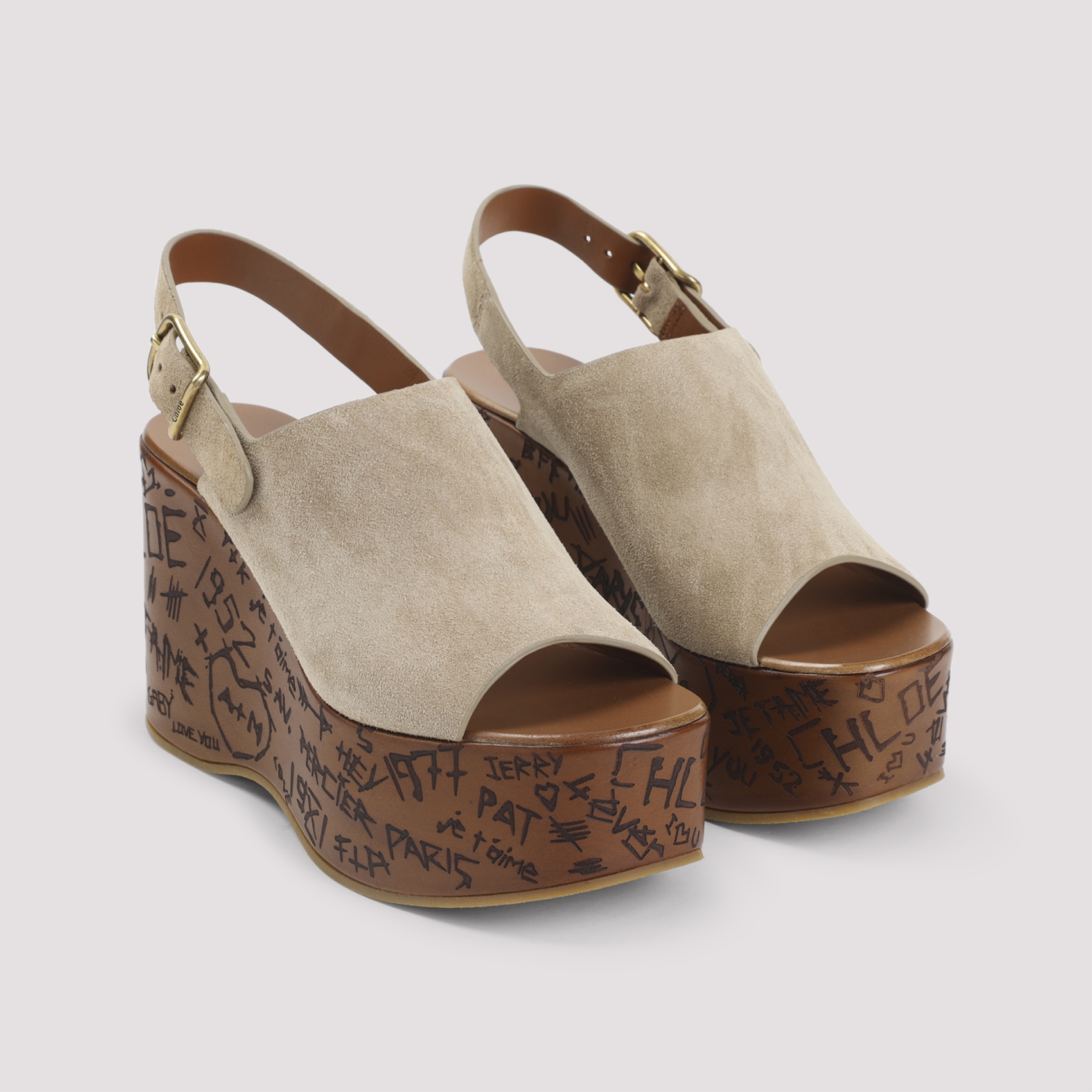 [Chloe] Sandals SS26 CH25A10GRY