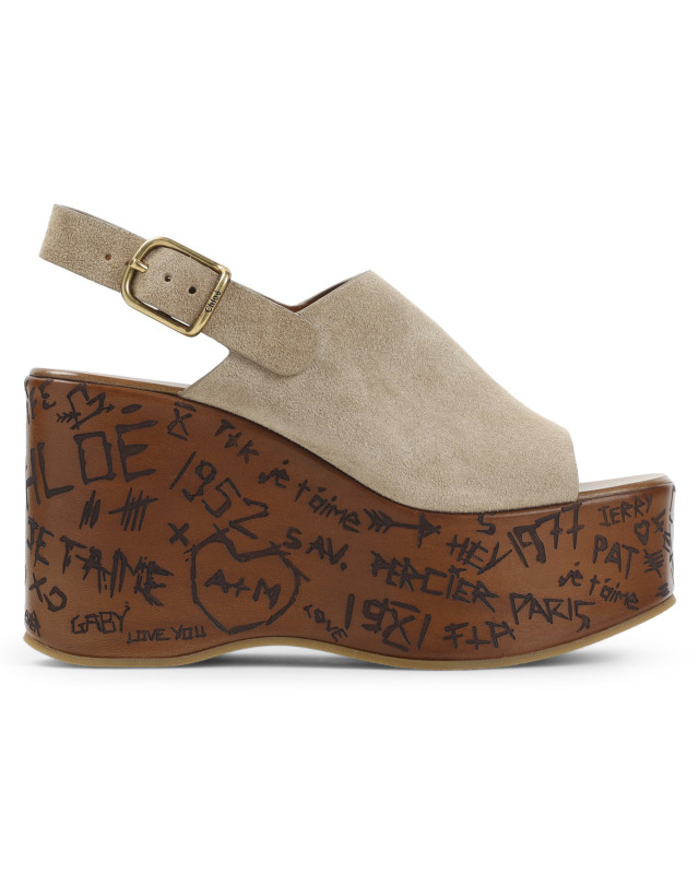 [Chloe] Sandals SS26 CH25A10GRY