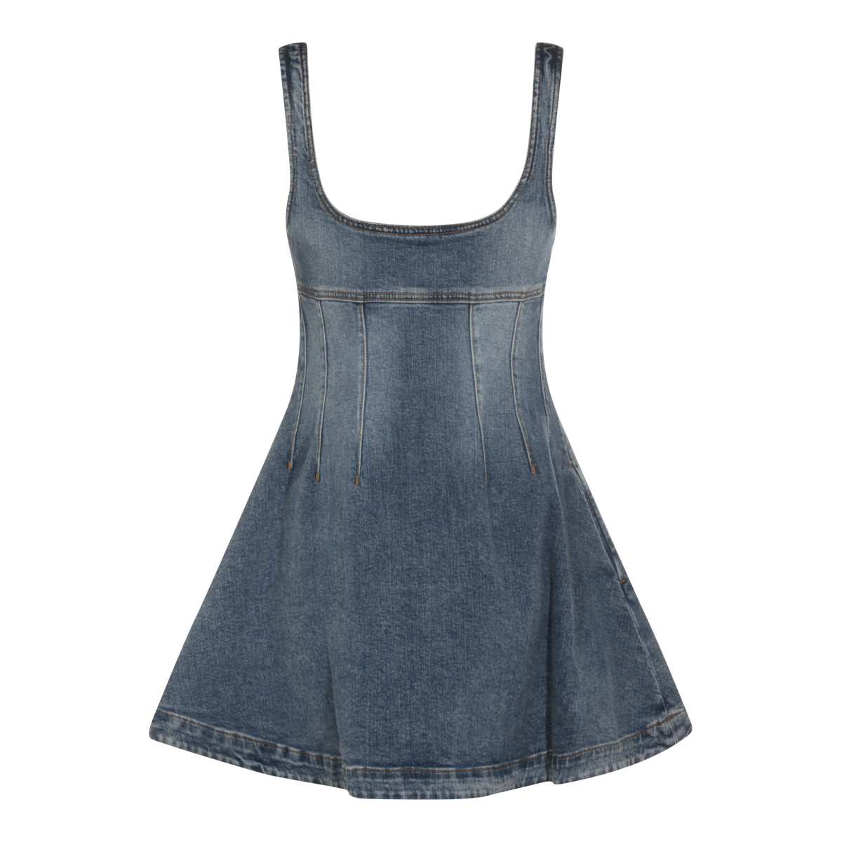 [Self - portrait] Sleeveless dress SS26 RS26812SBLBLUE