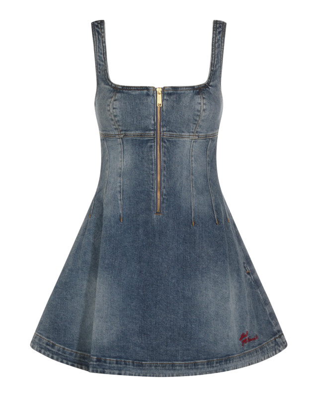[Self - portrait] Sleeveless dress SS26 RS26812SBLBLUE