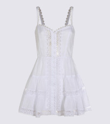 [CharoRuiz] Sleeveless dress SS26 261603WHITE