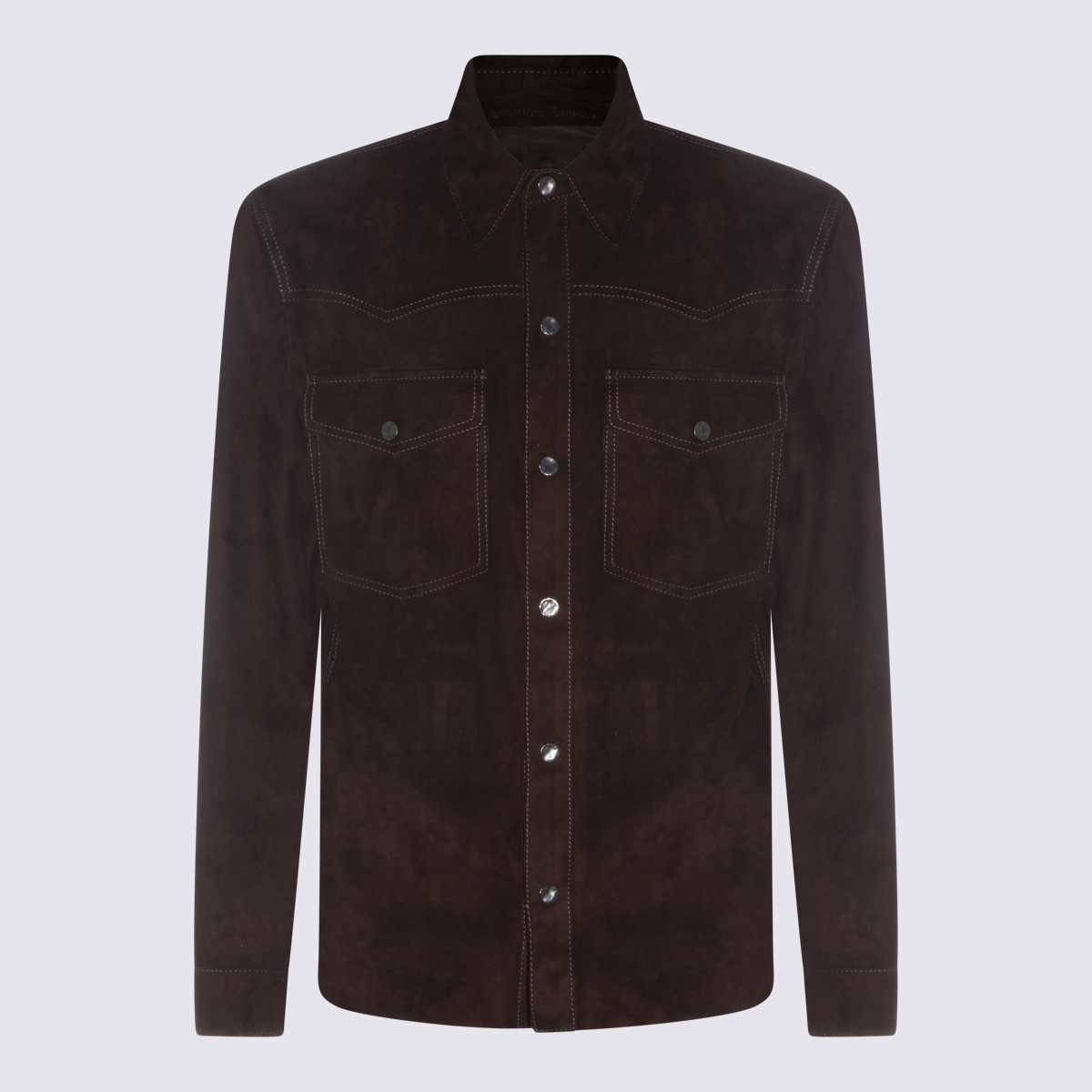 [SALVATORE SANTORO] Leather Jacket SS26 S26SANT50660UDNODARKBROWN