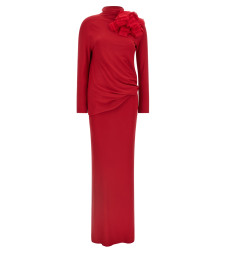 [MAGDA BUTRYM] Long sleeve dress SS26 330426RED