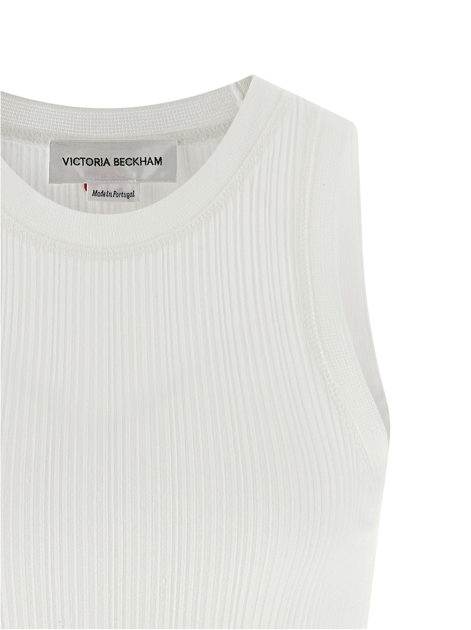 [VICTORIA BECKHAM] Tank top SS26 1126JTP007081AWHITE