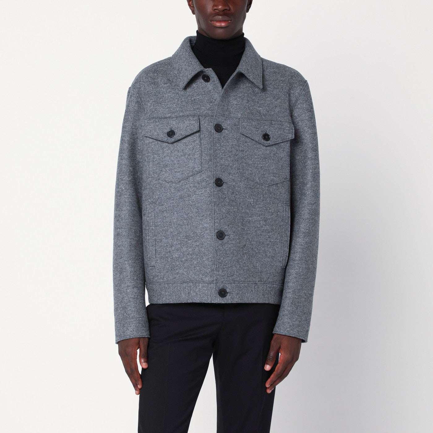 [Harris Wharf London] Coat FW25 CH9331MLK