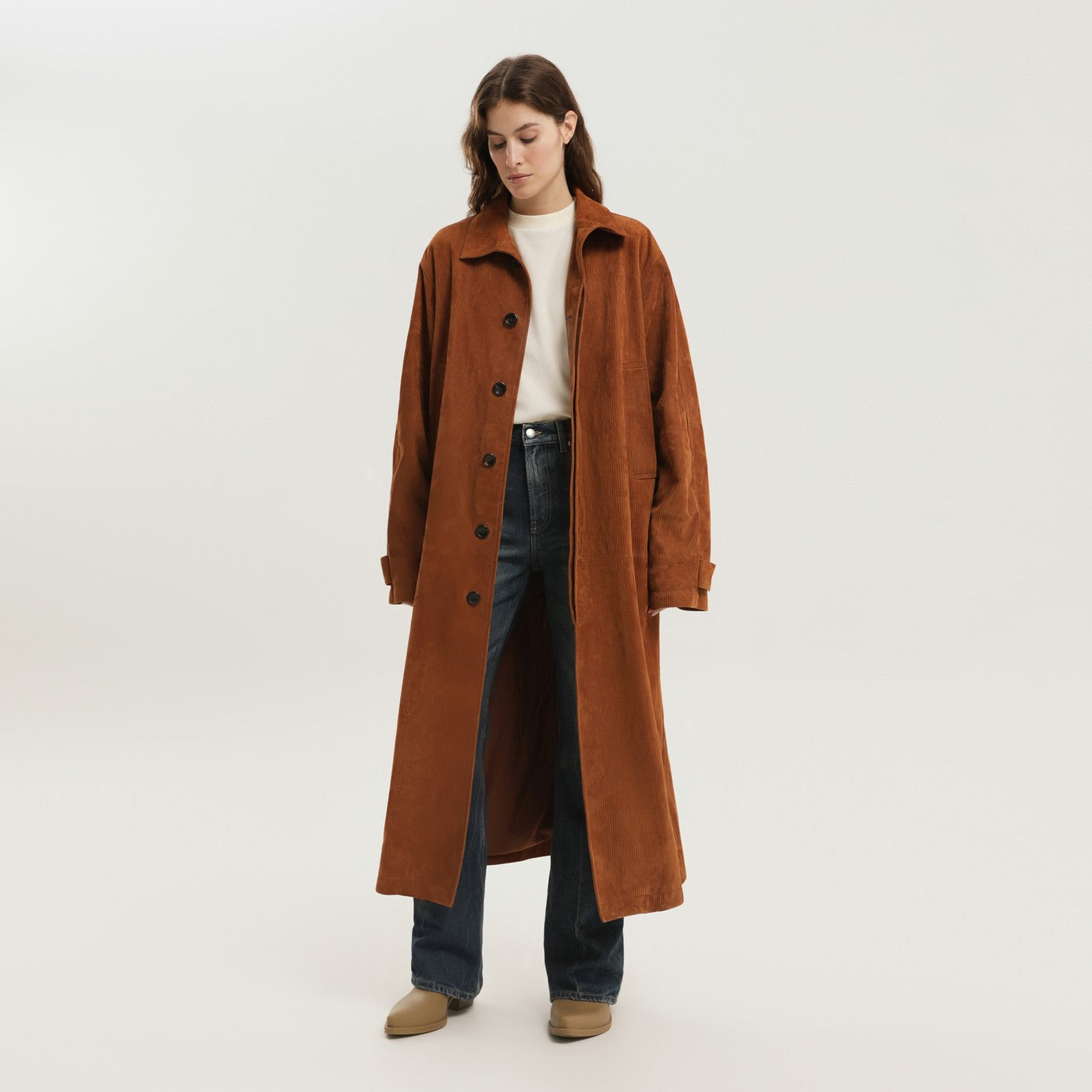 [1989 STUDIO] Coat FW25 F04WLB006LEA001