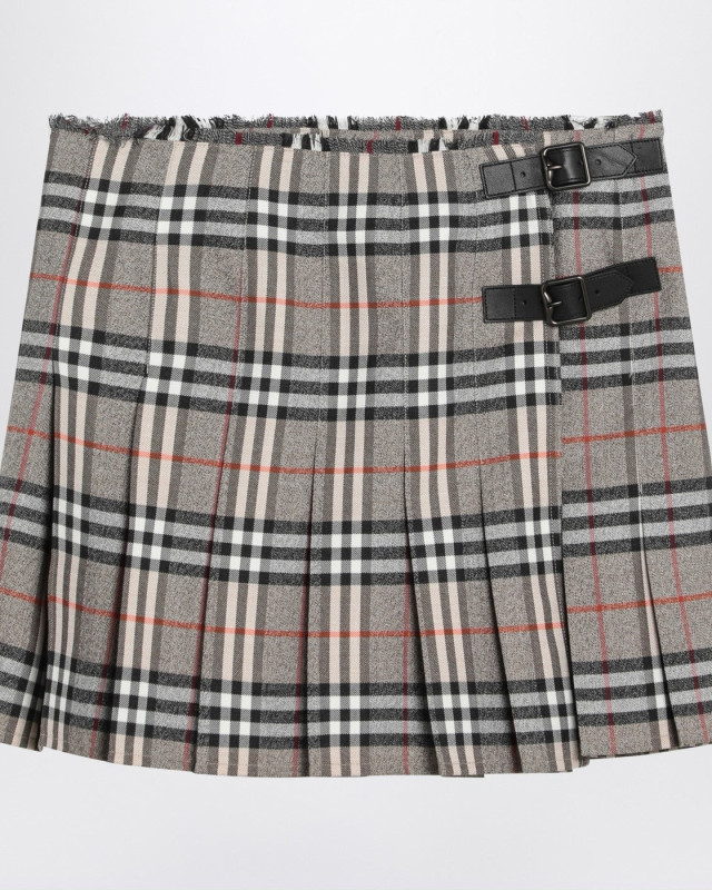 [Burberry] Mini skirt FW25 8113042167564