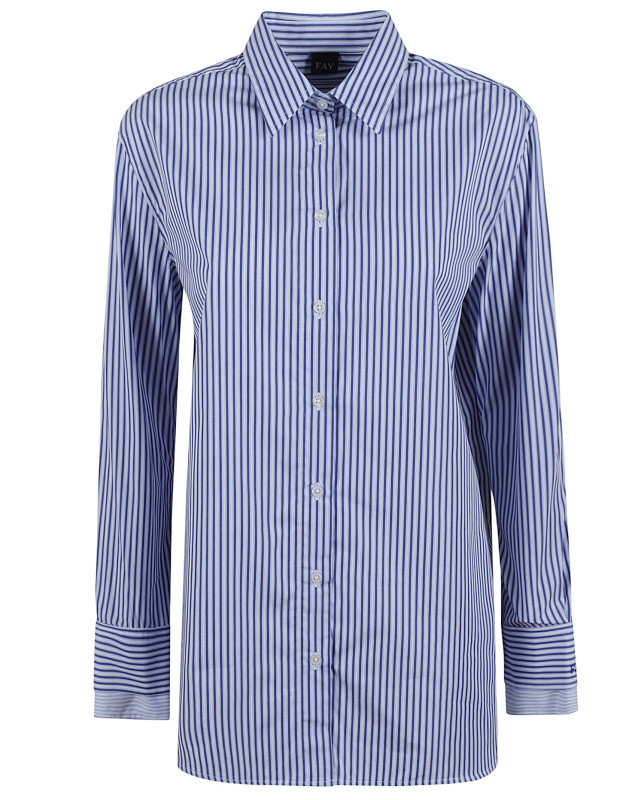 [Fay] Shirts Long Sleeve SS25 NCWA1505680XBI