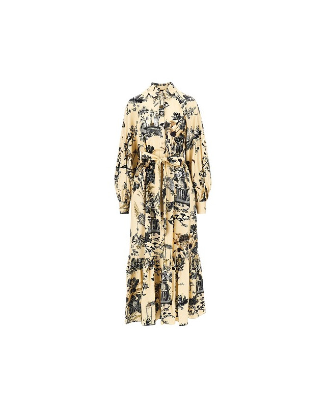[Etro] Long sleeve dress FW26 WRHA056199SA41AX0821-X0821
