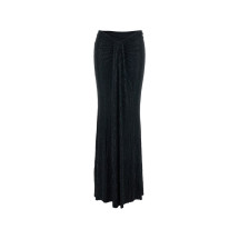 [Venuja] Long skirt SS26 SK005A BLK