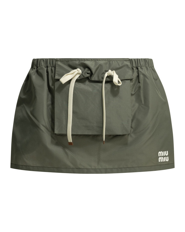 [Miu Miu] Mini skirt FW26 MG2704121IF0414 S OOO