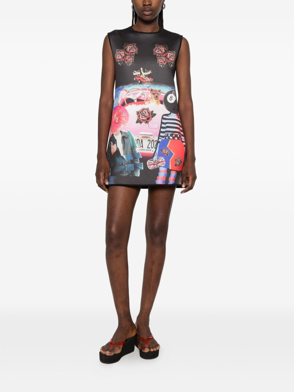 [THE ARTISTYLIST] Sleeveless dress SS26 CAR LONG DRESS MLT