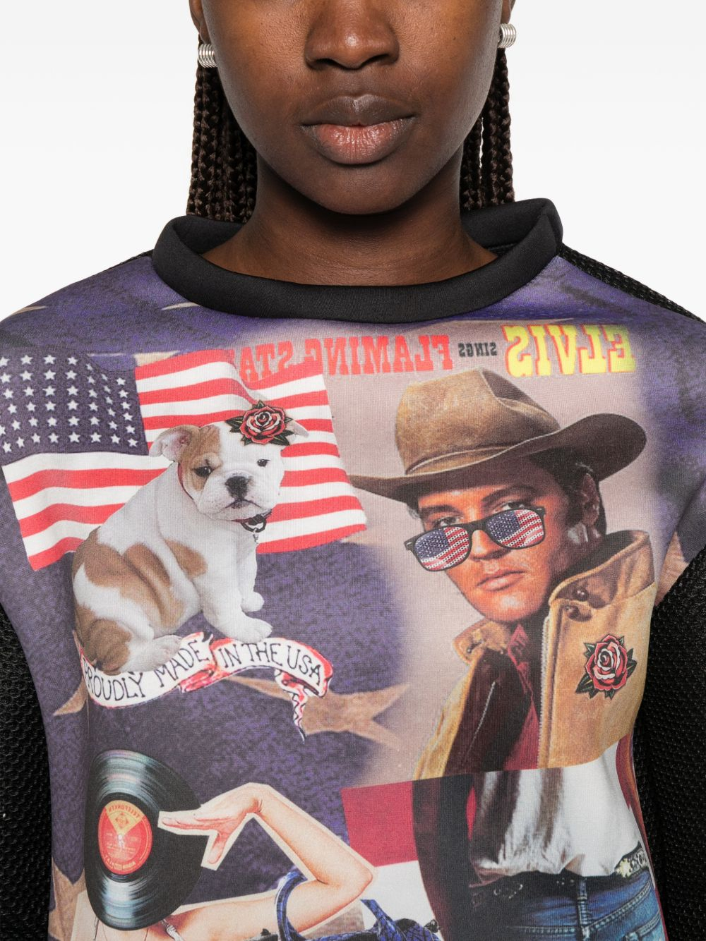 [THE ARTISTYLIST] Sweatshirt SS26 USA SWATER MLT