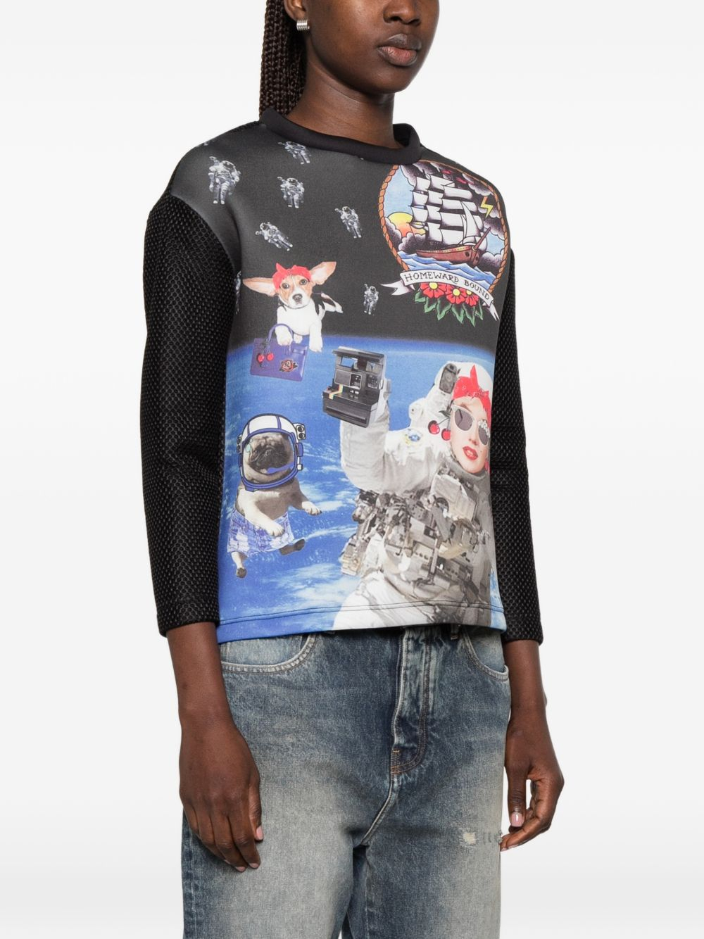 [THE ARTISTYLIST] Sweatshirt SS26 SPACE SWEATER MLT