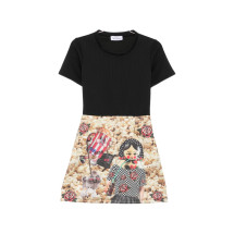 [THE ARTISTYLIST] Short sleeve dress SS26 POPCORN NEW DRESS MLT