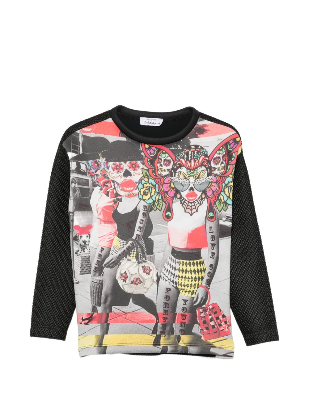 [THE ARTISTYLIST] Sweatshirt SS26 SKULL SWEATER MLT