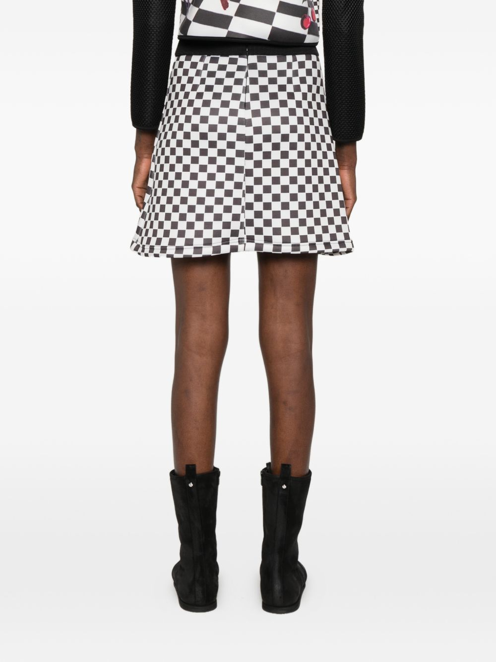 [THE ARTISTYLIST] Mini skirt SS26 CHECK SKIRT MLT