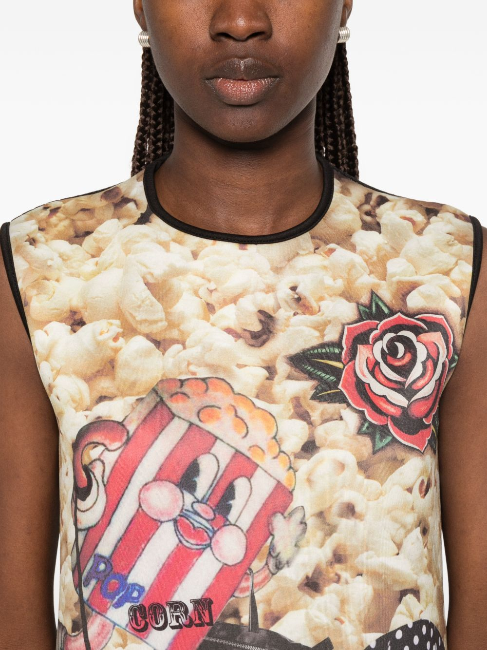 [THE ARTISTYLIST] Sleeveless dress SS26 POPCORN LONG DRESSMLT