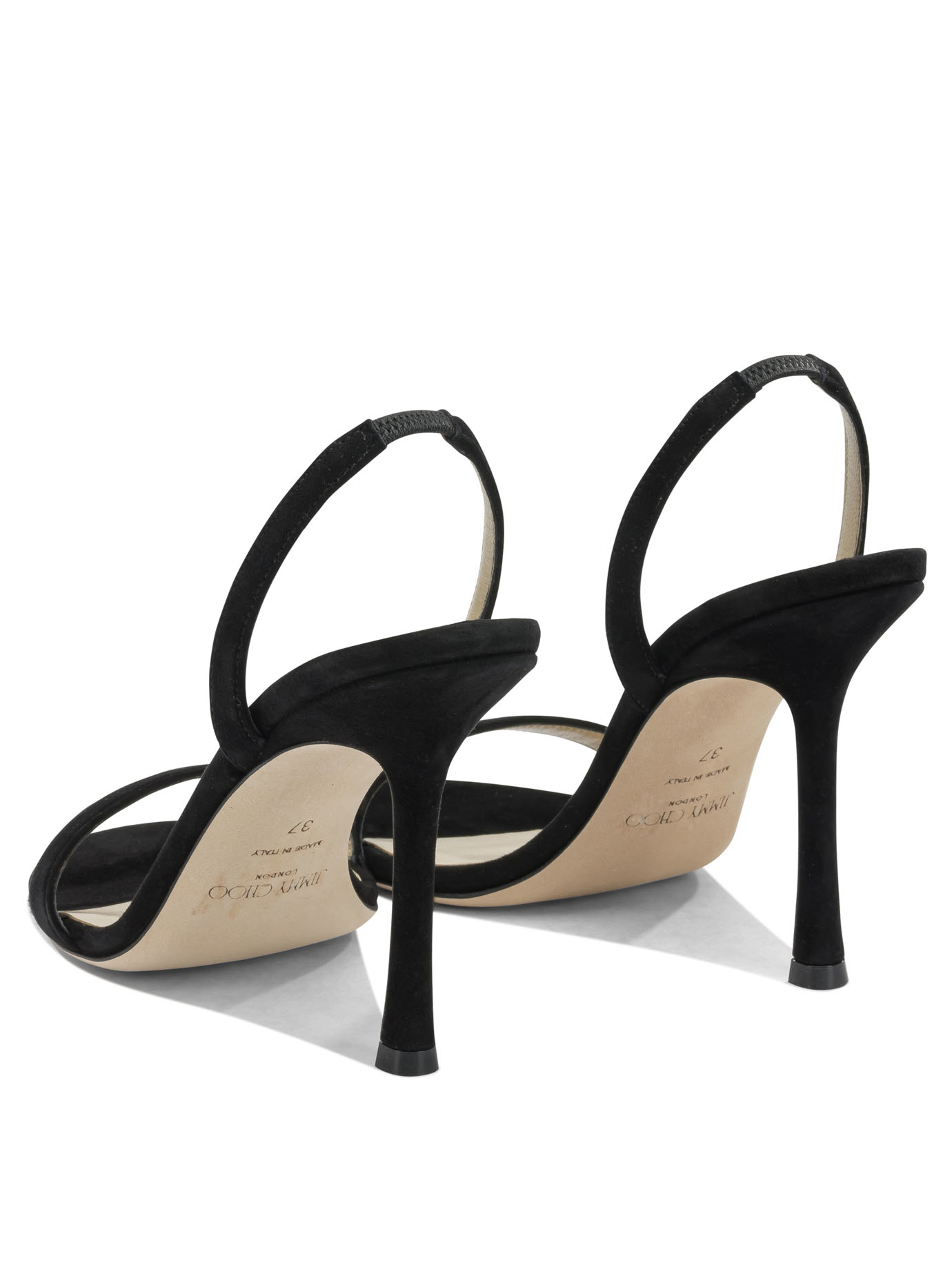 [Jimmy Choo] Sandals FW26 JENN 100SUEBLACK