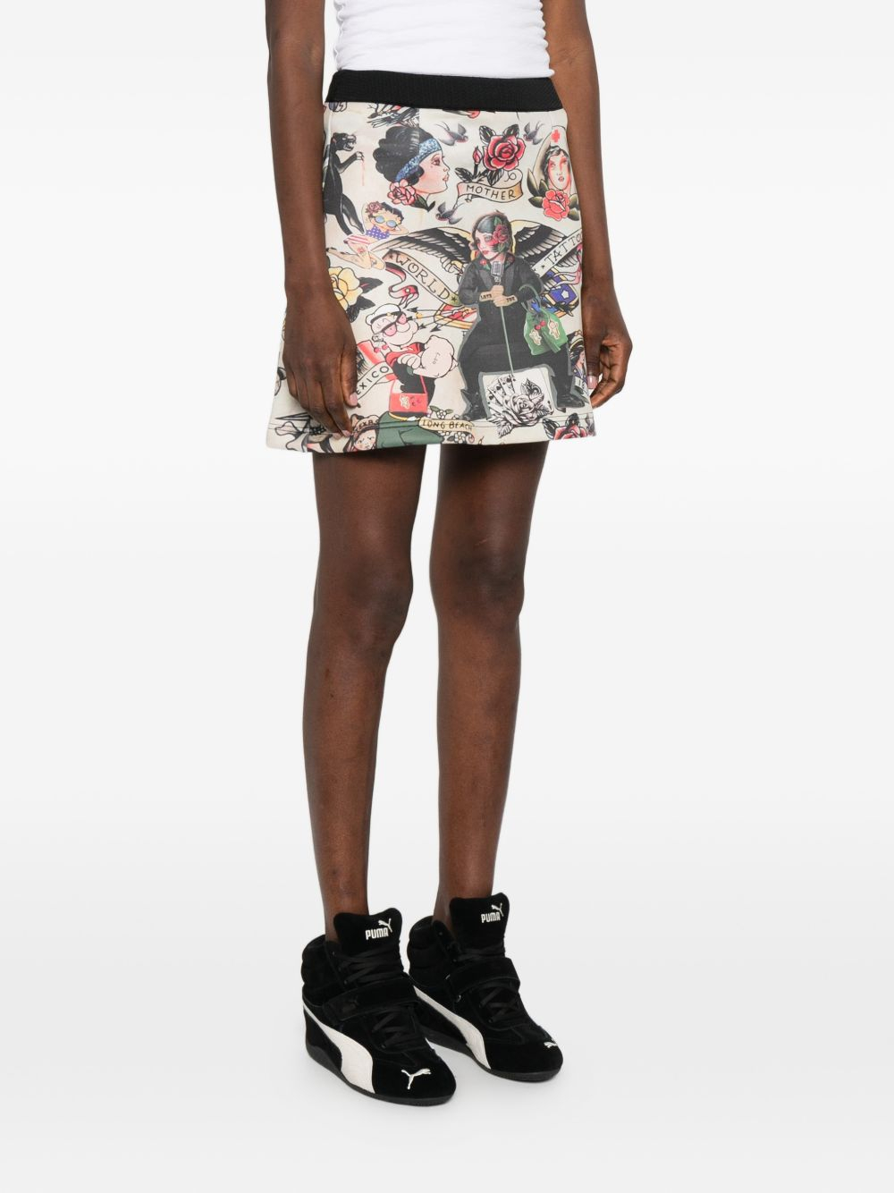 [THE ARTISTYLIST] Mini skirt SS26 SINGER SKIRT MLT