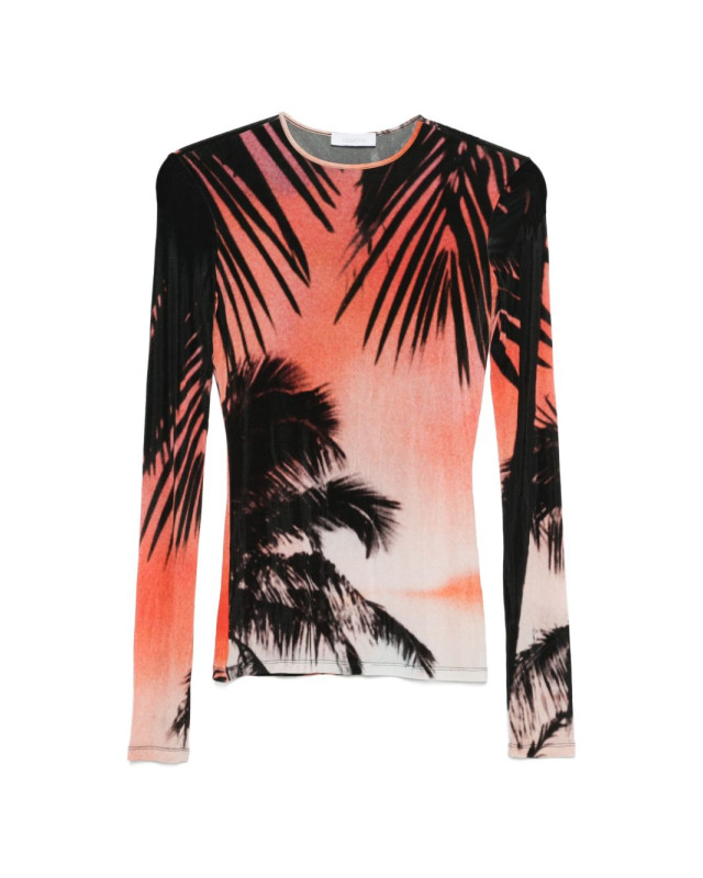 [RABANNE] T-shirts Long Sleeve SS26 26EJTO182VI0316 V914