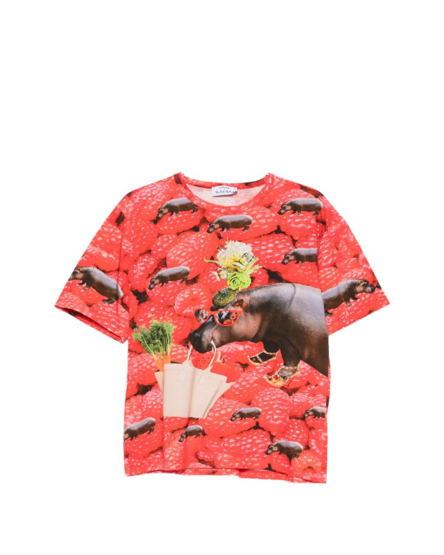 [THE ARTISTYLIST] T-shirts Short Sleeve SS26 RUSBERRY TSHIRT COTTON MLT
