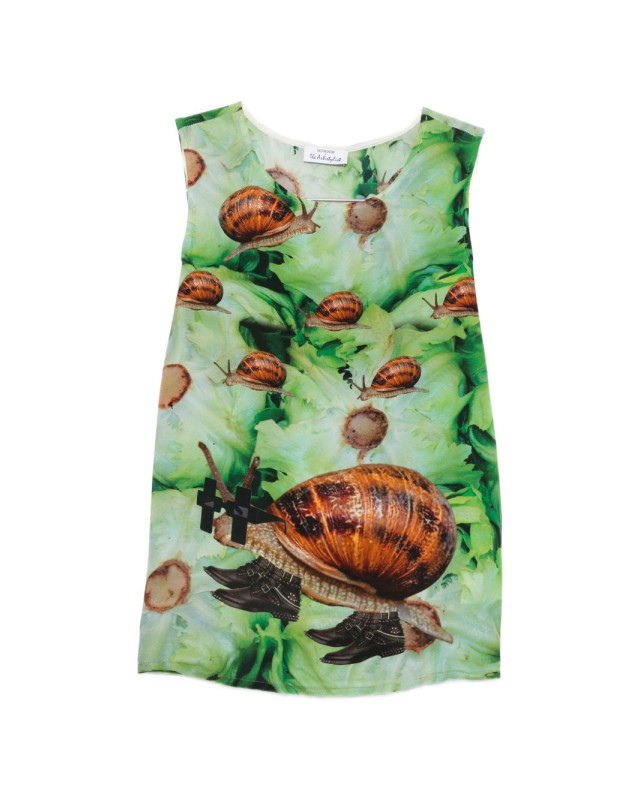[THE ARTISTYLIST] T-shirts Sleeveless SS26 ROCKSALAD TOP MLT